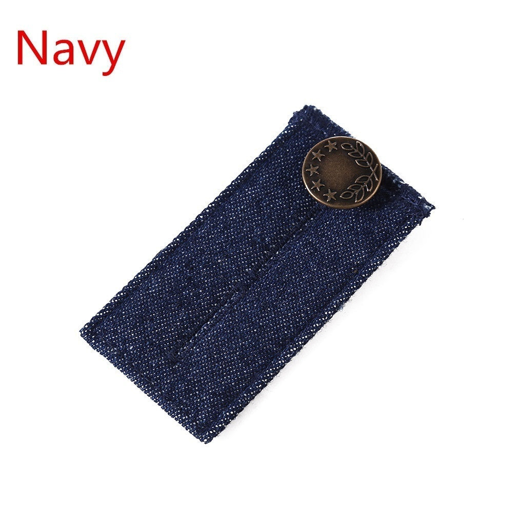 5pcs Elastic Waist Extender for Pants Jeans Trousers Waistband Expander