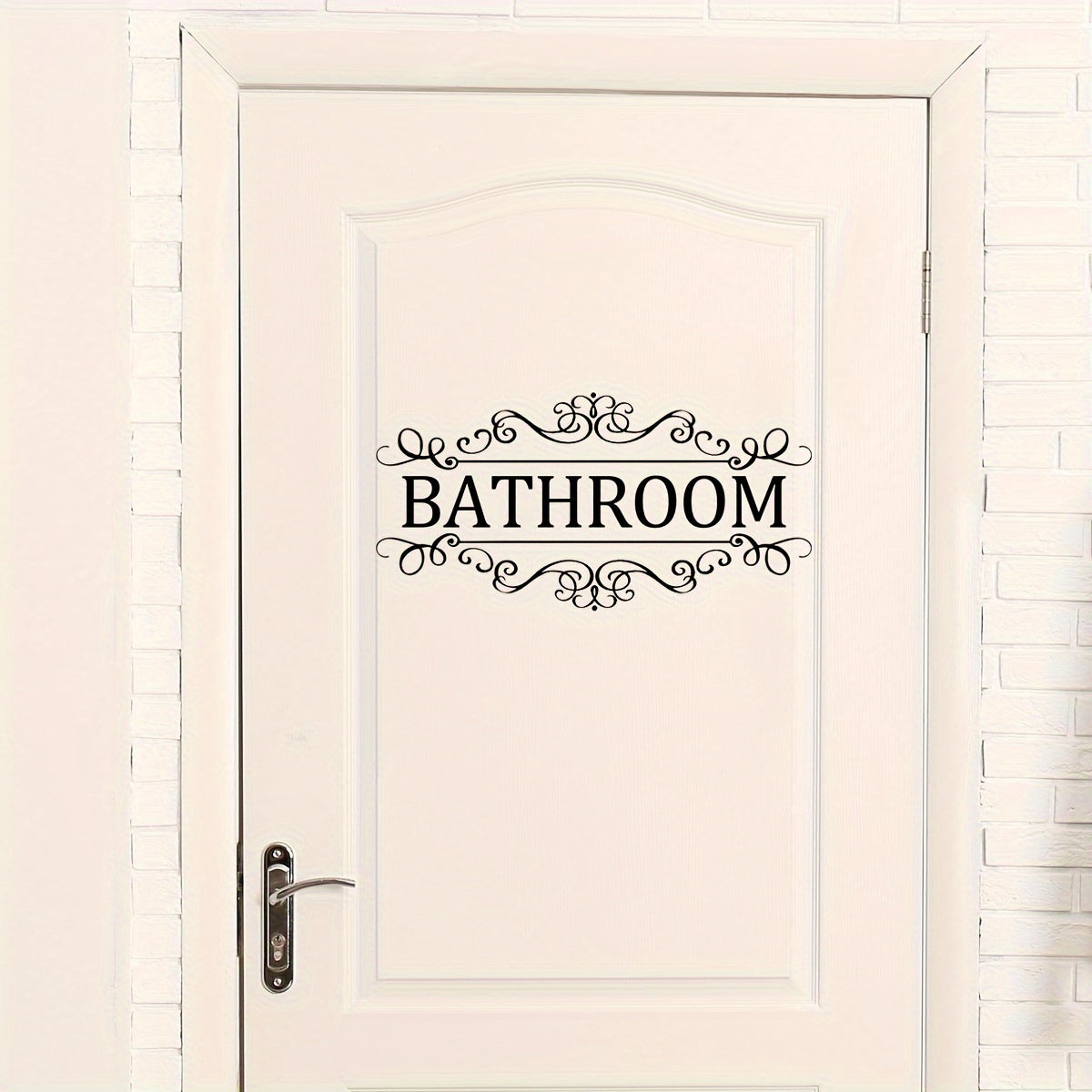 Inspirational Slogan PVC Wall Sticker Bathroom Living Room Home Decor