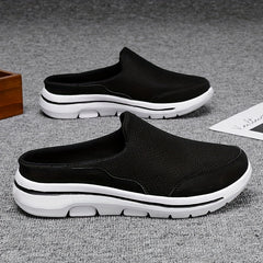 Men's Breathable Slip On Mules Lightweight Non Slip Comfy Shoes