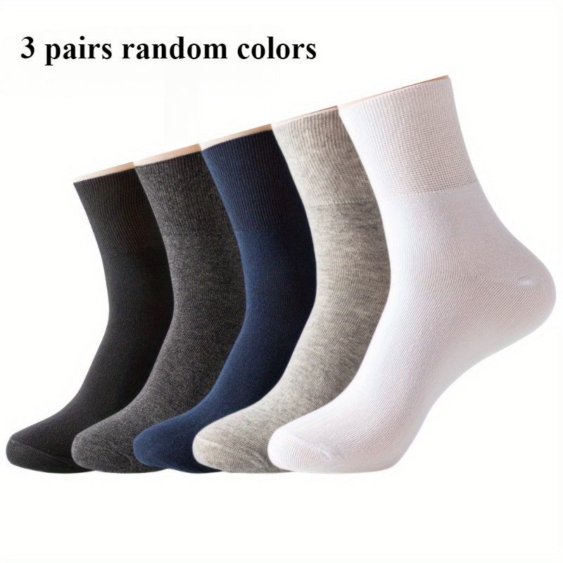 Diabetic Socks Breathable Solid No Tie for Men & Women