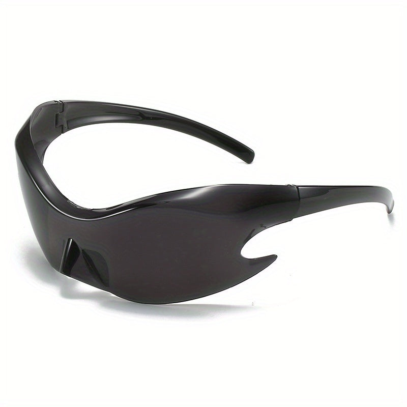 Y2K Sports Sunglasses For Men Women Photochromic Wrap Around Shield Glasses
