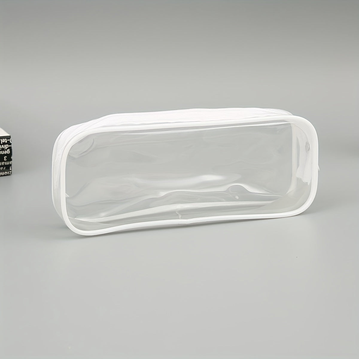 Transparent Pencil Case Stationery Bag Storage Zipper Bag