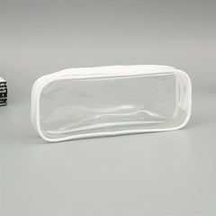 Transparent Pencil Case Stationery Bag Storage Zipper Bag
