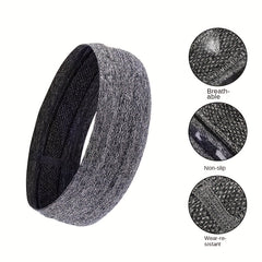 Sweat Band Headband Non-slip Yoga Running Hairband