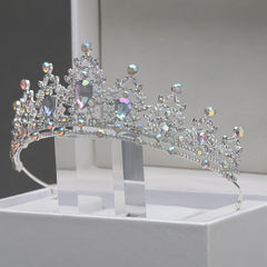 Rhinestone Crown Hair Accessory for Princess Dress Up