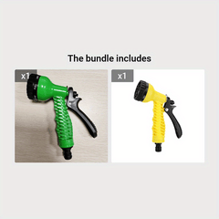 Adjustable Control Valve Switch Watering Hose Nozzle Set