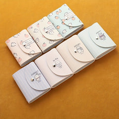 Cartoon Print RFID Credit Card Holder With 24 Card Slots