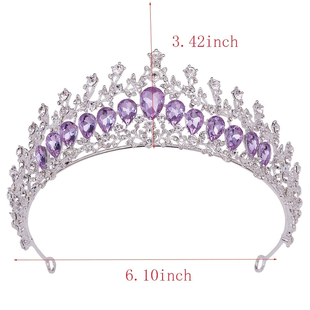 Crystal Rhinestone Headband Tiara Hair Accessory