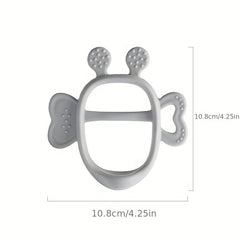 3D Bee Teether Teething Toy Baby Soft Teether