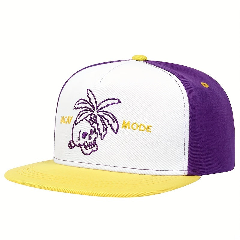 Unisex Sunshade Coconut Tree Pattern Baseball Cap Outdoor Sport