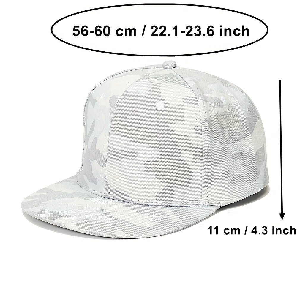 Camouflage Snapback Cap Hip Hop Street Baseball Hat Outdoor Sports