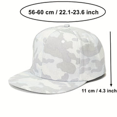 Camouflage Snapback Cap Hip Hop Street Baseball Hat Outdoor Sports
