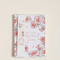 60 Sheets Rose Romantic Series Memo Pad - Student & Office Use