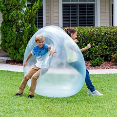 Kids Outdoor Bubble Ball Blow Up Balloon Toy Fun Party Game Toy