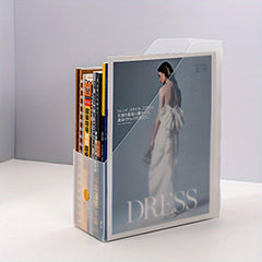 File Storage Box Standing File Shelf Book Shelf File Frame Desktop Data Shelf