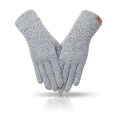 Women's Winter Touchscreen Stretch Thermal Magic Gloves Warm Wool Knitted