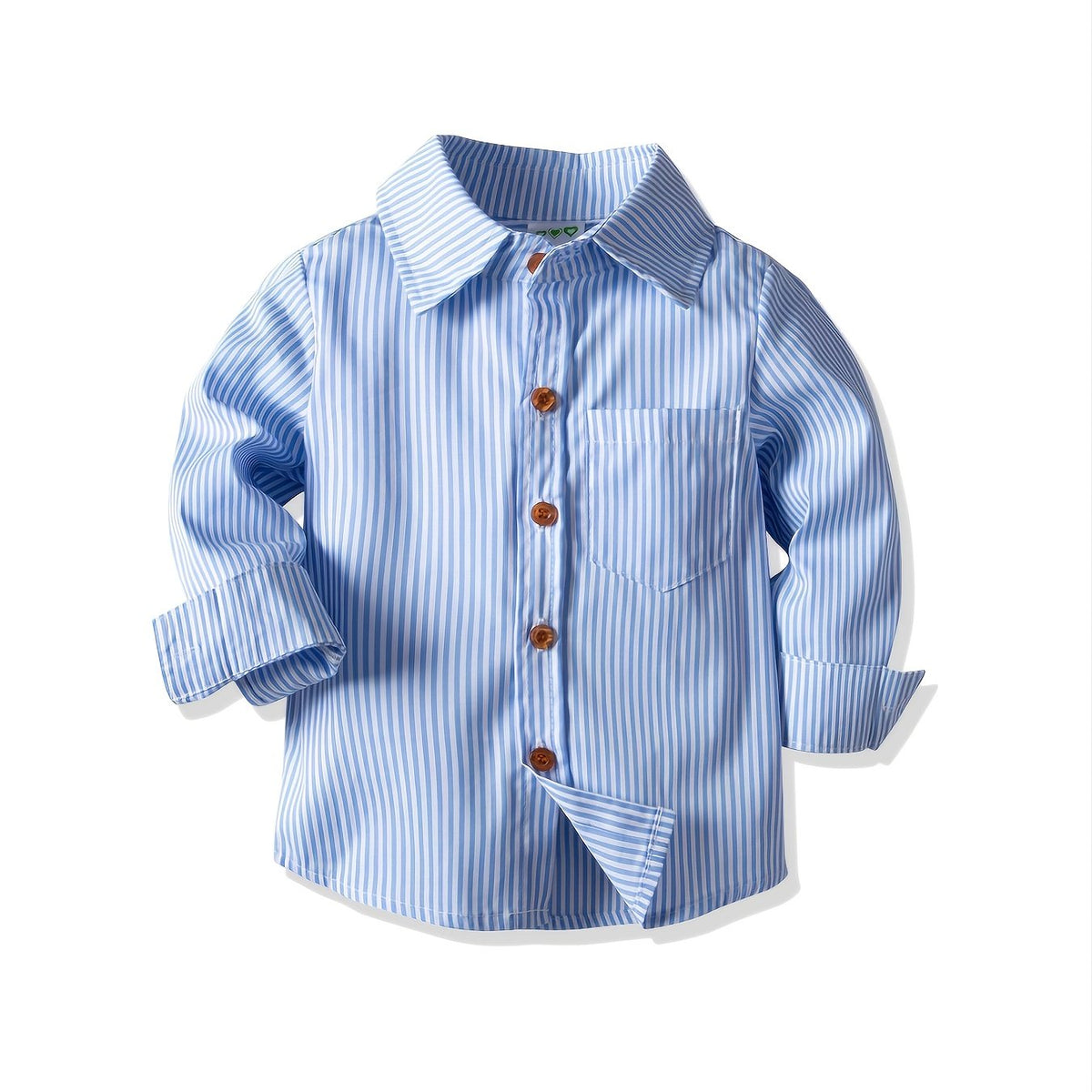Boys Striped Button Up Shirts - Fall Fashion Essential