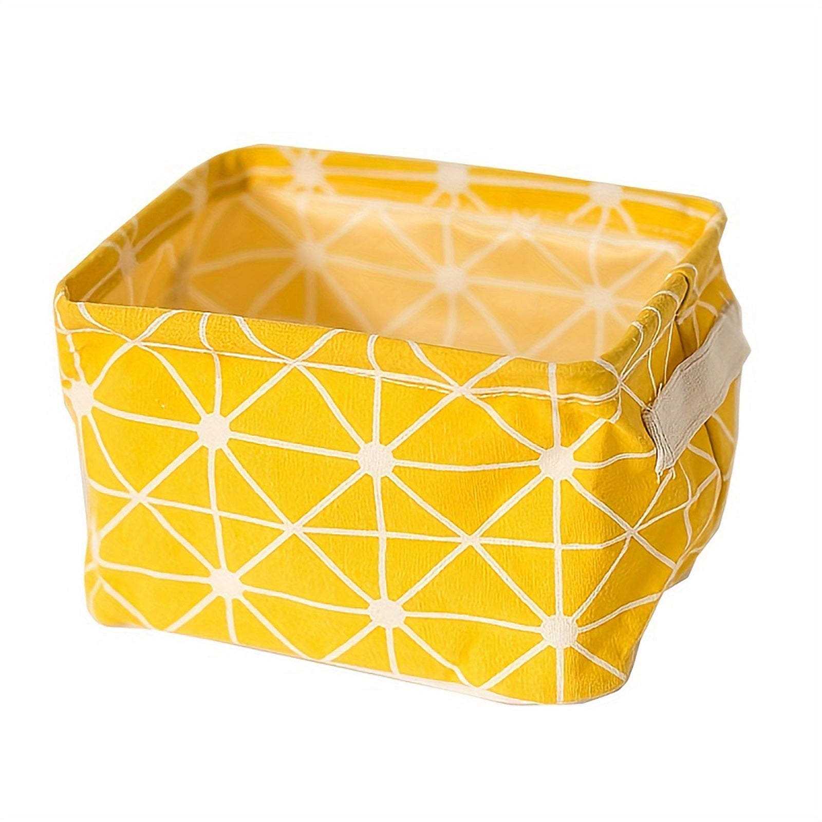 Mini Storage Basket Organizer For Makeup Book Baby Toy Canvas Bag