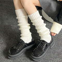 Stylish Knit Leg Warmers Women's Stockings & Hosiery