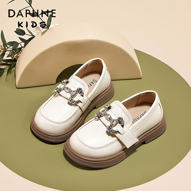 DAPHNE Girls Loafers Lightweight Soft Sole Shoes