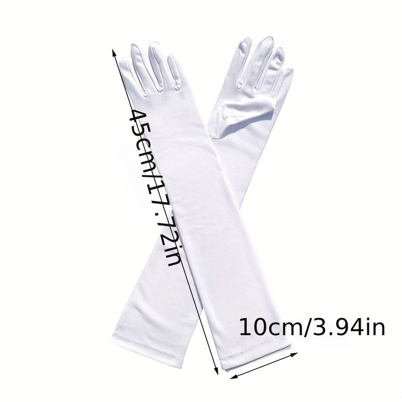 Sunscreen Long Gloves for Women Wedding Dress Bridal