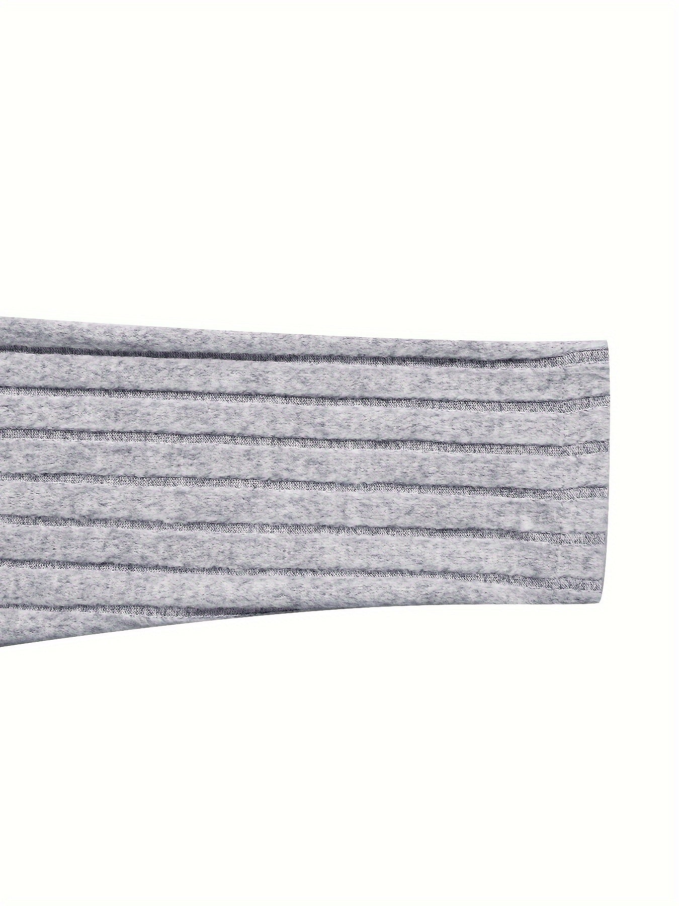  Solid Button Decor Crew Neck Sweater Dress Long Sleeve Ribbed Knit