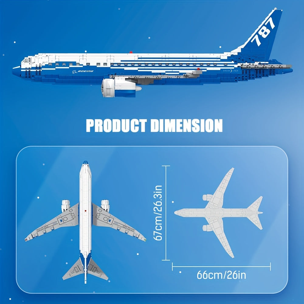 1353pcs Airliner Building Block Educational Toy