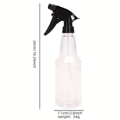 Adjustable Mister Spray Bottle for Hair Plants and Home Cleaning