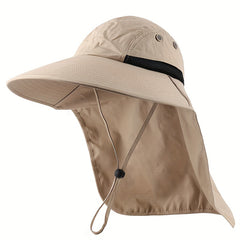 UV Protection Sun Hat Mesh Breathable Bucket Hat Boonie Hat