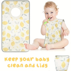 Waterproof Muslin Pullover Baby Bib Soft Absorbent Large Bib