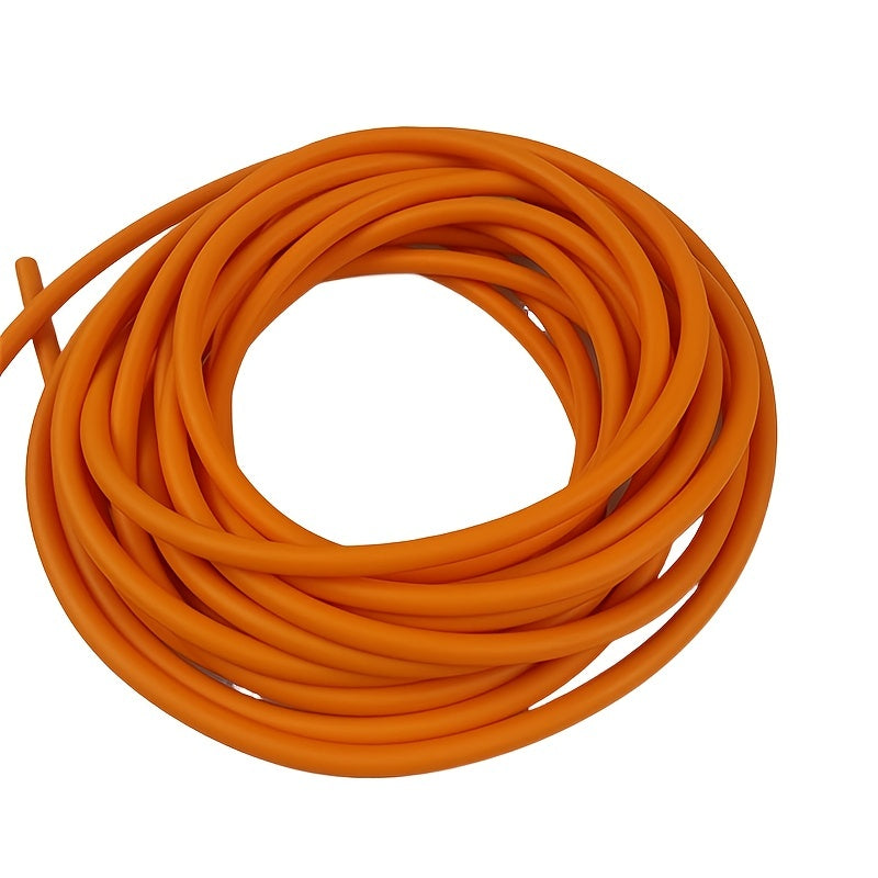 High Elastic Orange Latex Slingshot Rubber Tube 0.5-5m Shooting Accessories