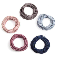 100pcs Multicolor Elastic Hair Ties Rubber Band Women Girls Hair Accessories