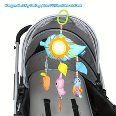 Rainbow Baby Crib Hanging Toy Stroller Pendant