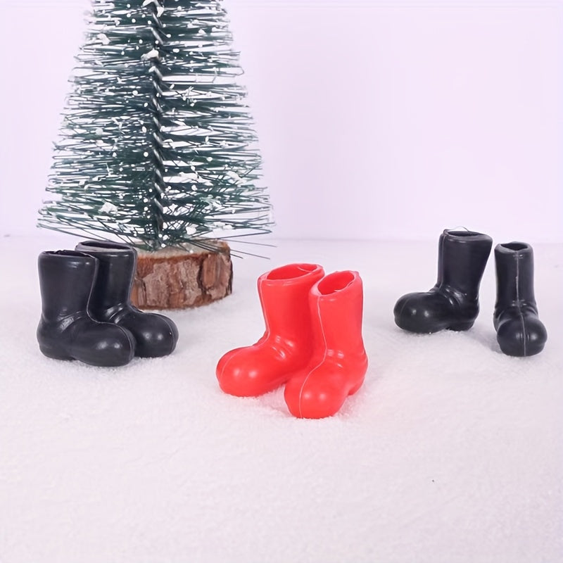 Mini Plastic Boots Dollhouse Model Decoration Props