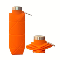 Reusable Silicone Water Bottles Leakproof for Outdoor Use