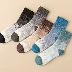 Women's Ombre Fuzzy Socks - Warm Home Floor Socks