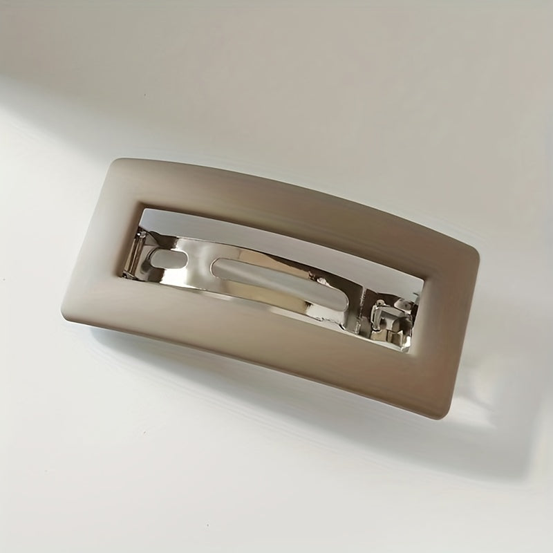 Hollow Square Hair Clip for Girls and Women