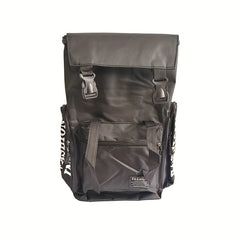 Large Capacity Double Shoulder Backpack with Flap