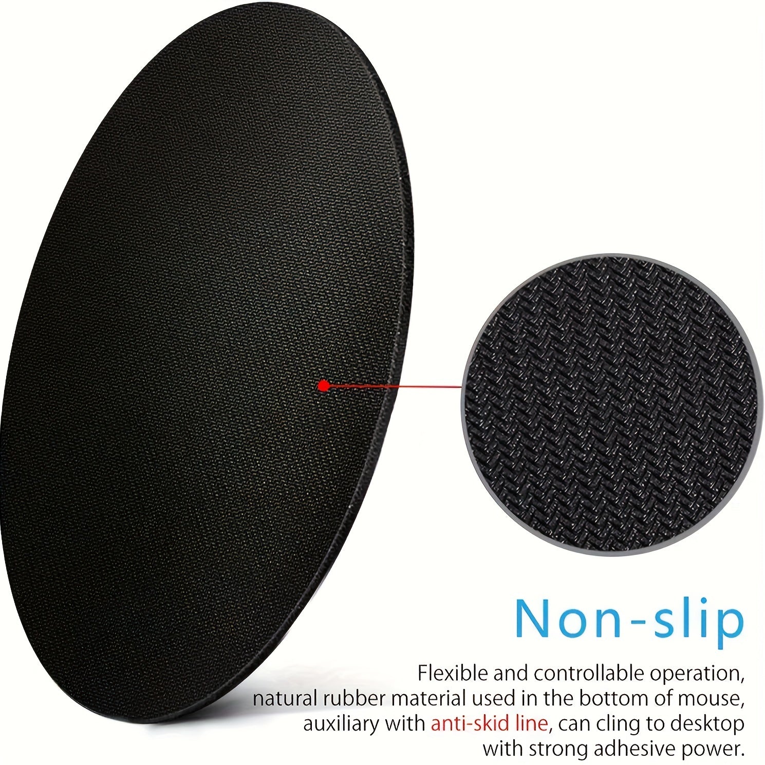 Succulent Plants Mouse Pad Non Slip Rubber Laptop Office Decor