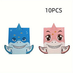 10pcs Shark Boxes for Weddings Parties Birthdays