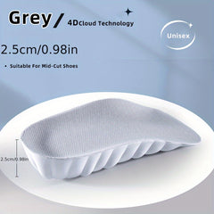 2pcs Arch Support Increase Insoles Orthopedic Shoe Pads