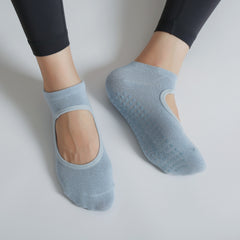 Breathable Non Slip Backless Yoga Socks for Pilates Ballet Barre