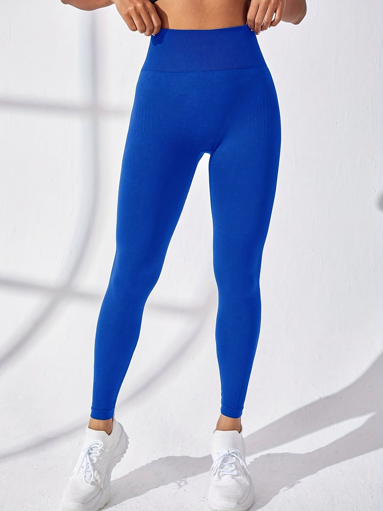 Solid Fitness Gym Sport Leggings High Waist Yoga Workout Running Tight Pants