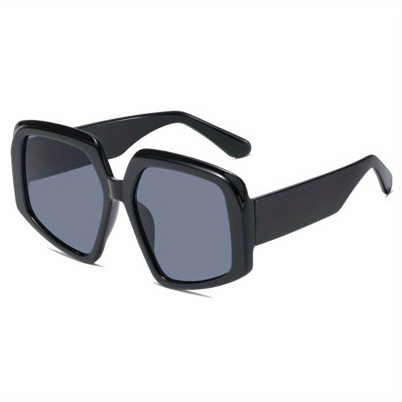 Y2K Oversized Jelly Sunglasses UV400 Sun Shades Beach Party Club