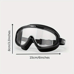Large Frame Swim Goggles Waterproof Anti-fog High Definition Glasses