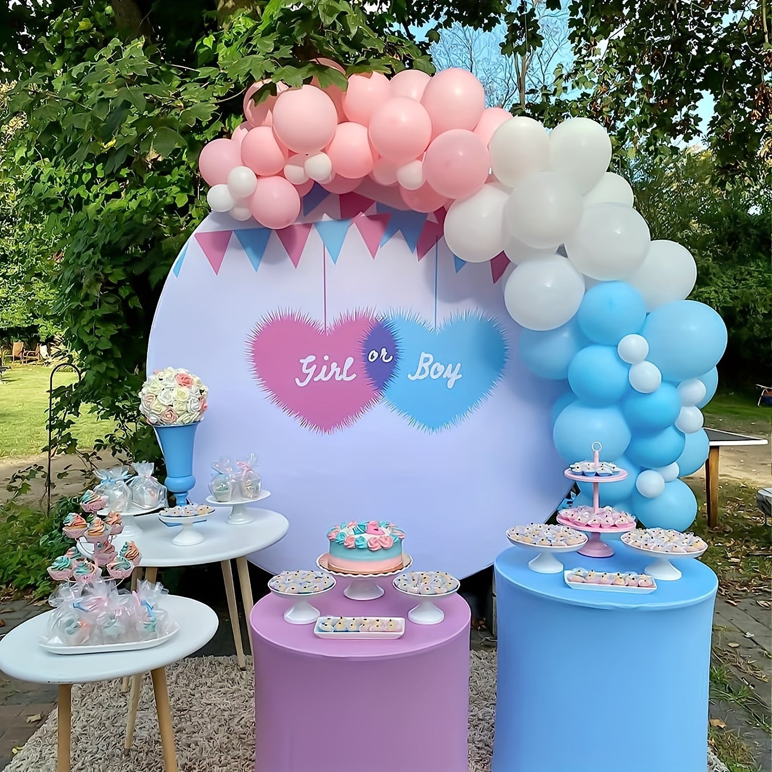 100pcs 30 48 Cm Light Balloons for Birthday Baby Shower Gender Reveal
