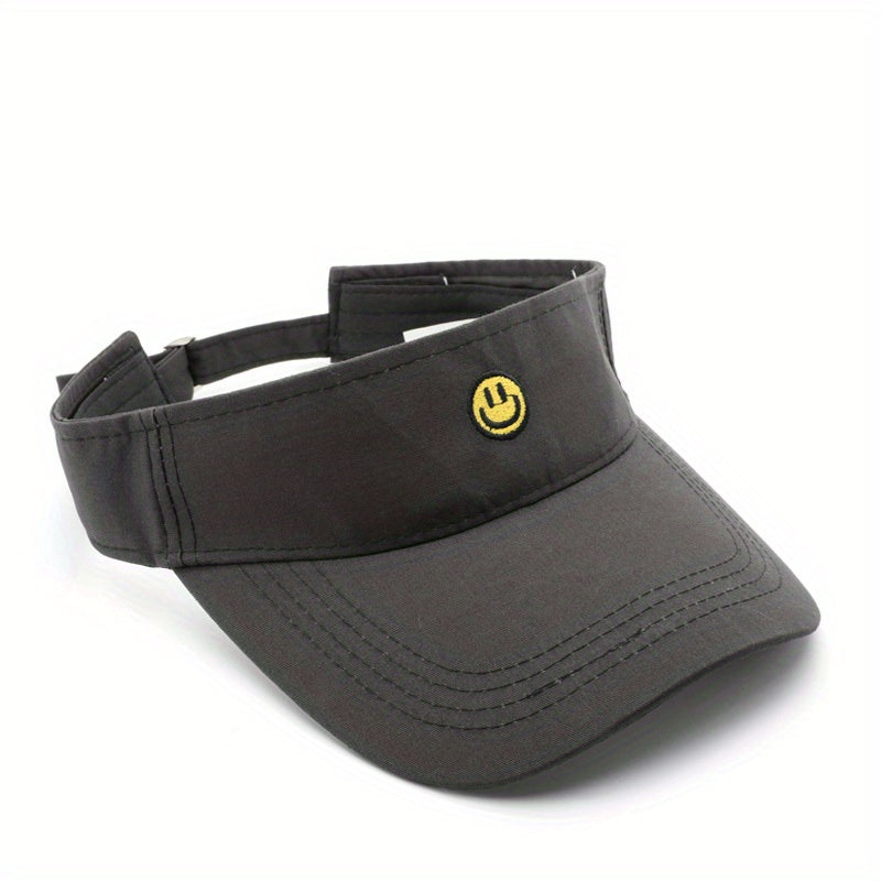 Top Hat Female Retro Happy Face Baseball Cap Outdoor Sun Hat
