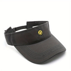 Top Hat Female Retro Happy Face Baseball Cap Outdoor Sun Hat