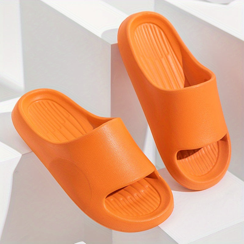 Women's Soft Sole Pillow Slides - Indoor House Shower Shoes