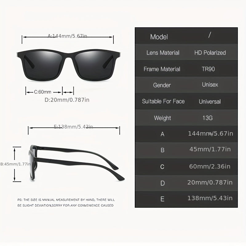 Men's Polarized Driving Sunglasses UV Protection